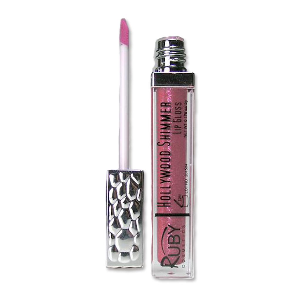 Shimmer Lip Gloss - Pink Candy Kisses