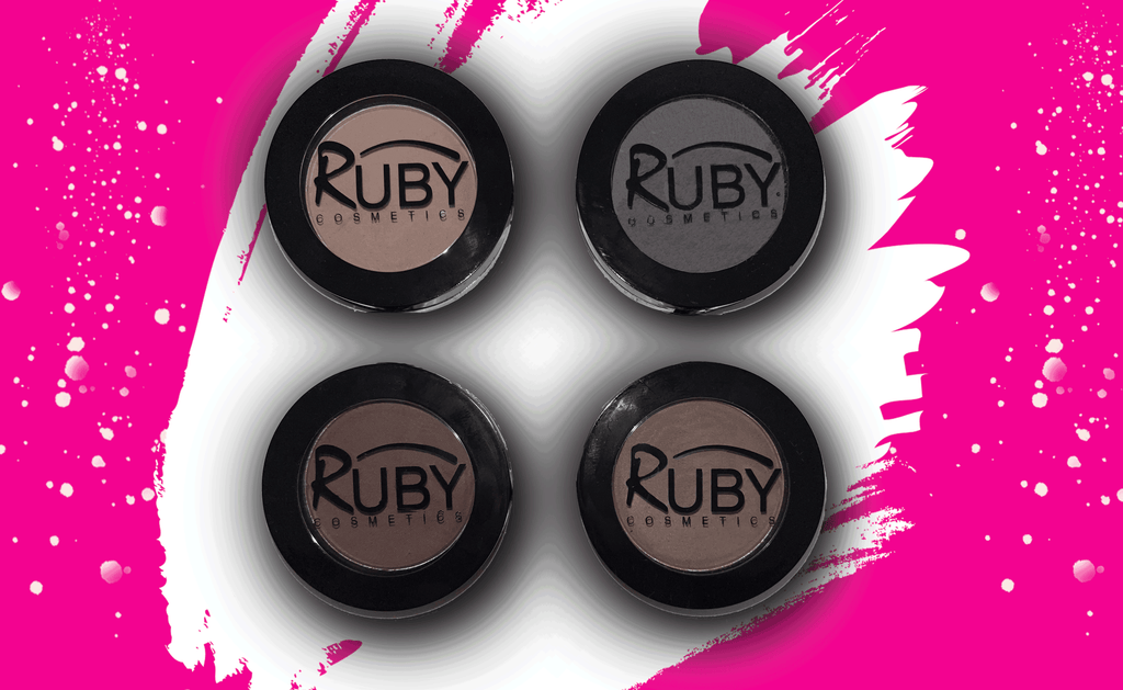 Picking your Ruby Cosmetics eyebrow powder shade